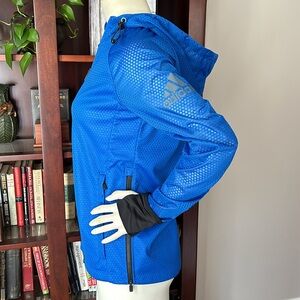 Adidas Climastorm Full Zip Water Repellent Training Jacket